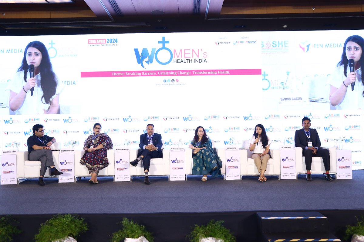 NHA representative was invited as a panelist at @WomenHealth_Ind 2024 held in New Delhi. The panel discussed ‘Empowering Women’s Health through Innovations and Connectivity’, where the speaker covered how Ayushman Bharat Digital Mission aims to improves health outcomes for all.