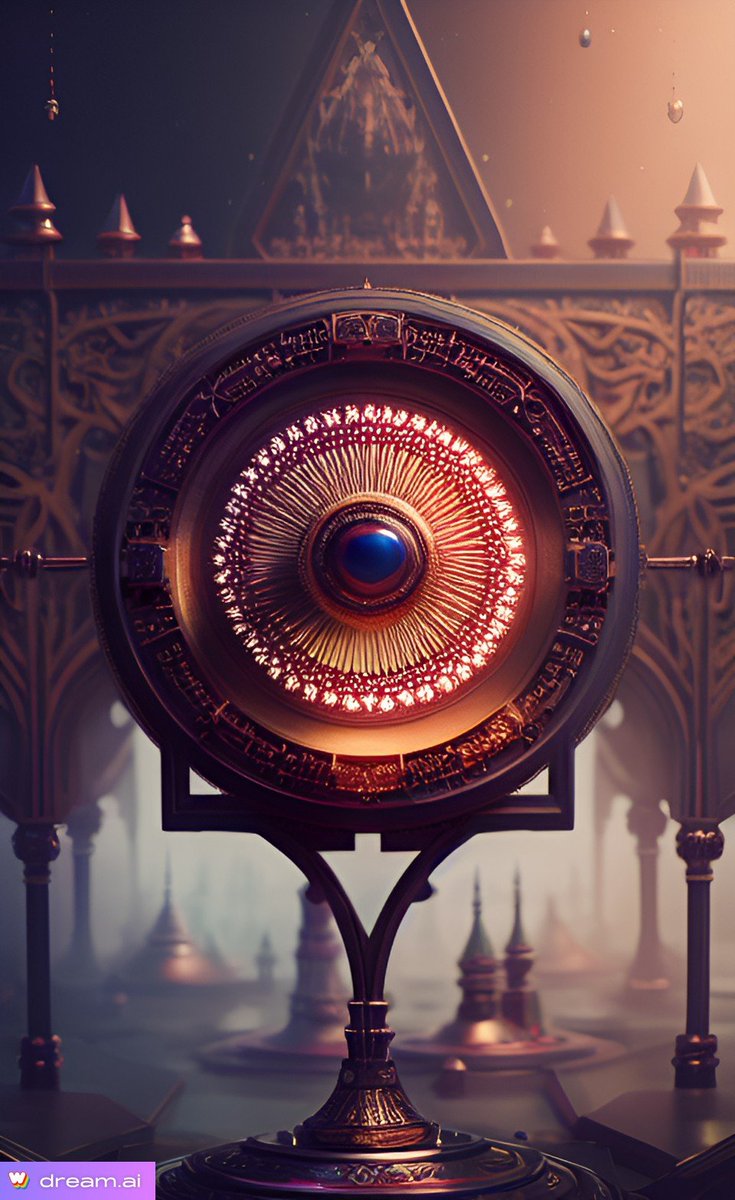 fractalman237's tweet photo. The Magium
#DigitalArt #AIArtwork #MyArt #Magium

Original (Left) generated in Wombo Dream and re-imagined (Right) in NightCafe AI. Inspired by the Magium fantasy series. https://t.co/thxcNvqQ8S