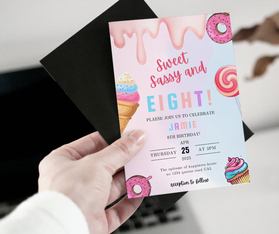 Captivate your guests from the moment they receive this stunning birthday invite! 🎂✉️ Elevate your celebrations with our beautifully crafted design. #BirthdayInvitation #PartyTime #InvitationDesign #PartyPlanning #BirthdayFun #SpecialOccasion #PartyInvites