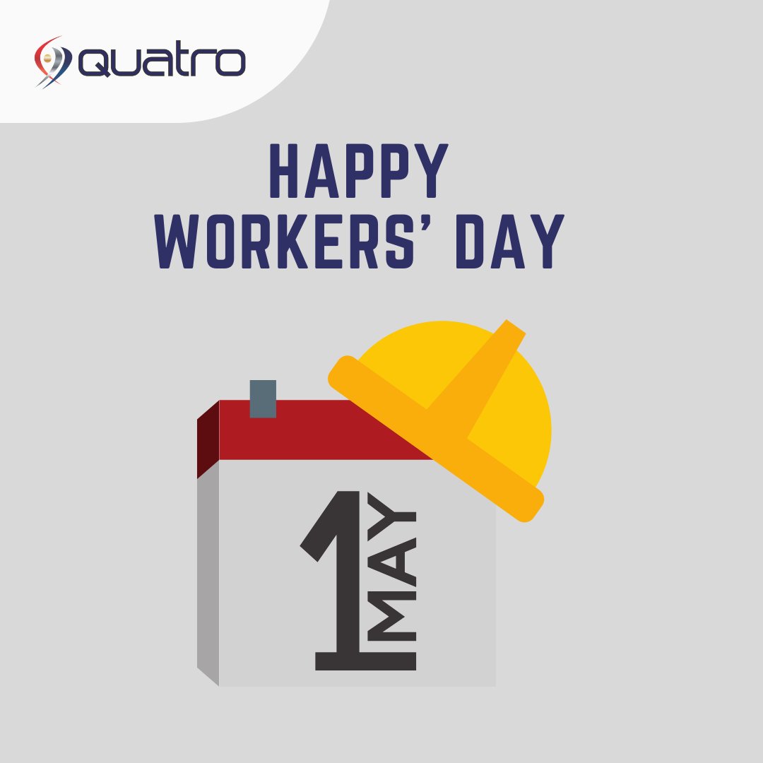 Happy Workers' Day to all our incredible employees.

#Quatro #WorkersDay #ThankYouWorkers