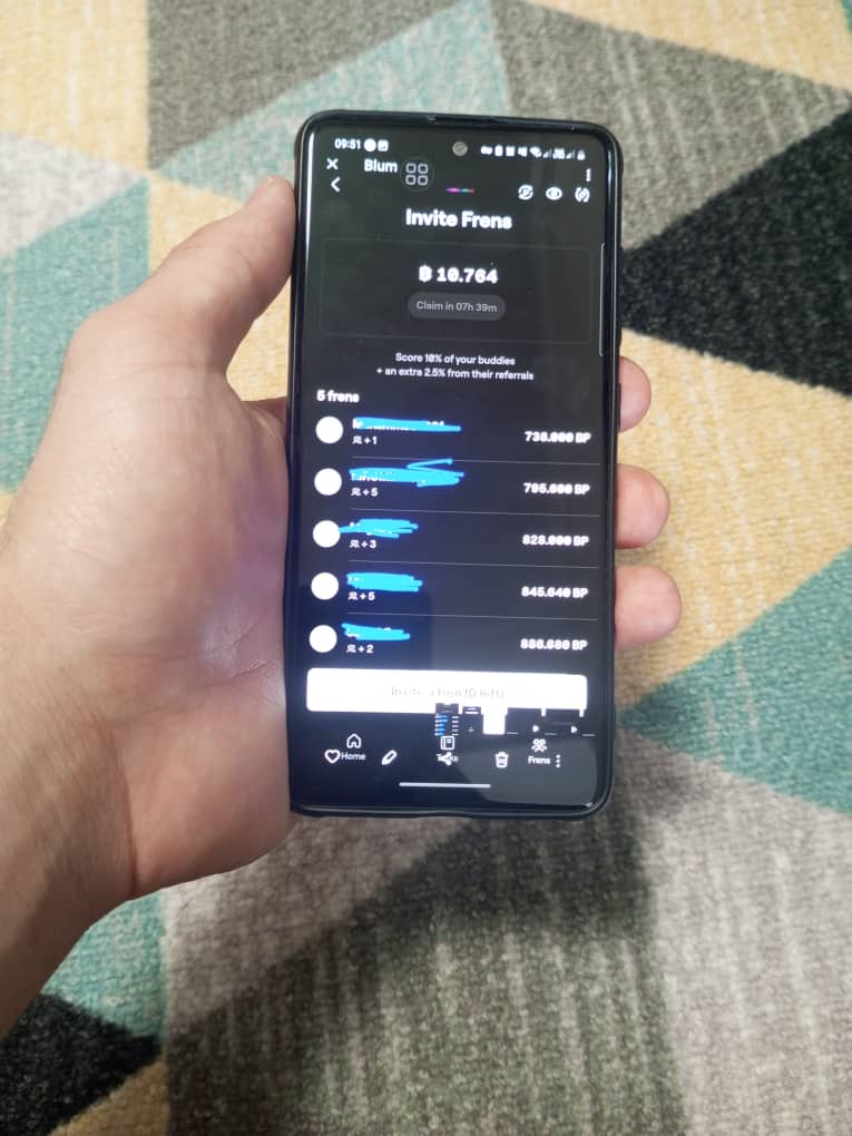 TijoratC's tweet photo. @blumcrypto Super🥳! I claimed #BlumPoints from @blumcrypto 
@BNBCHAIN
@pepecoin_ton https://t.co/00VFpj61er