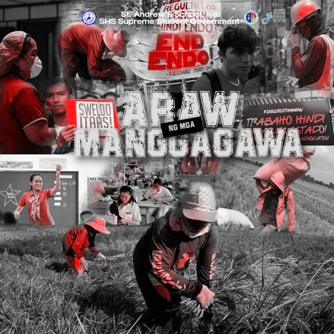 shs_sas's tweet photo. 𝙆𝙖𝙥𝙖𝙜 𝙢𝙖𝙮 𝙩𝙞𝙮𝙖𝙜𝙖, 𝙢𝙖𝙮 𝙣𝙞𝙡𝙖𝙜𝙖! 💪🔨

Sa inyong sipag at tiyaga, nawa'y hindi lang hilaga ang makuha kundi pati na rin ang kaparatang sainyo'y nararapat🤞 Ngayong ng mga manggagawa, ating gunitain ang kanilang determinasyon at sipag! 💼 

[1/2] https://t.co/OUD0jrnikC