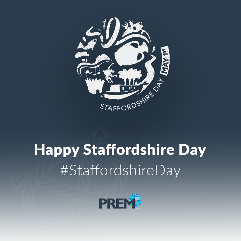 💙 Happy #StaffordshireDay

Today #TeamPREM are celebrating the greatness that is our fantastic county. We have the pleasure of working with people from all over, and we see each and every day how diverse and brilliant Staffordshire really is (oh, and the oatcakes are good too!)