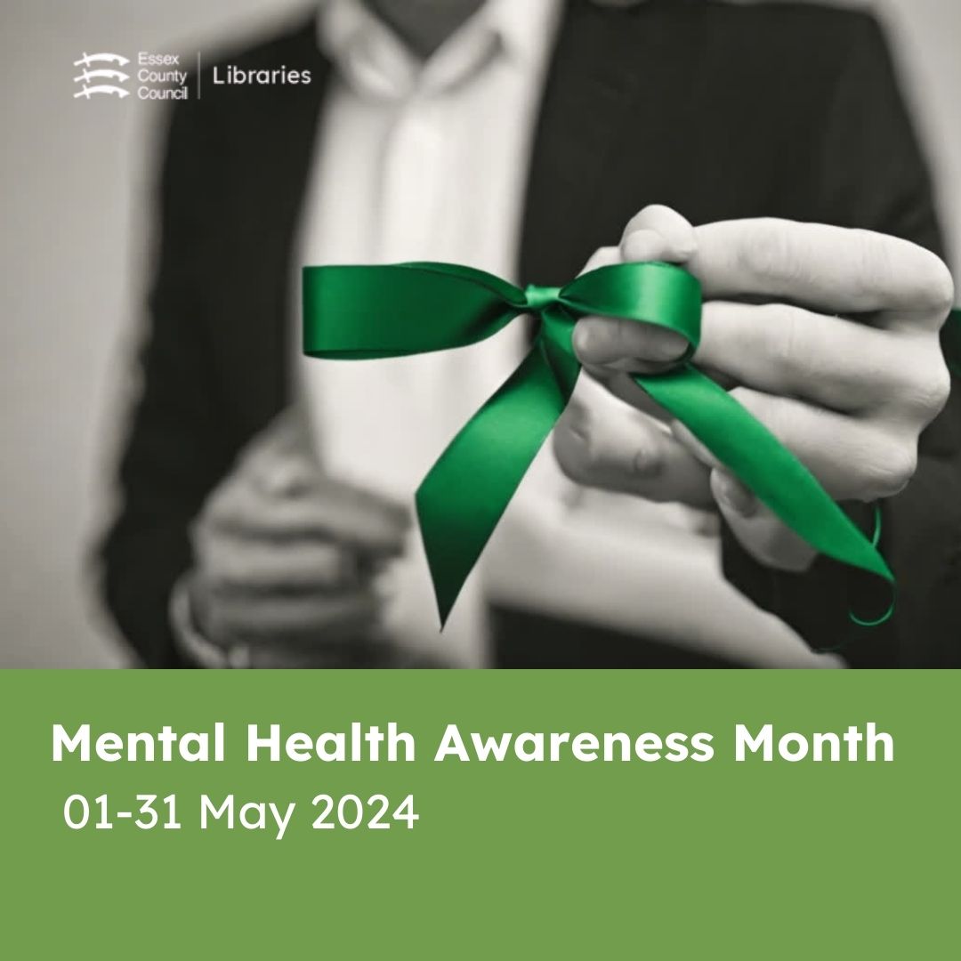 May is Mental Health Awareness Month 📚💚, and we're proud to highlight the resources available to support mental well-being within Essex Library Service, including the Reading Well list 🌟📖 and Essex Frontline services: essexfrontline.org.uk