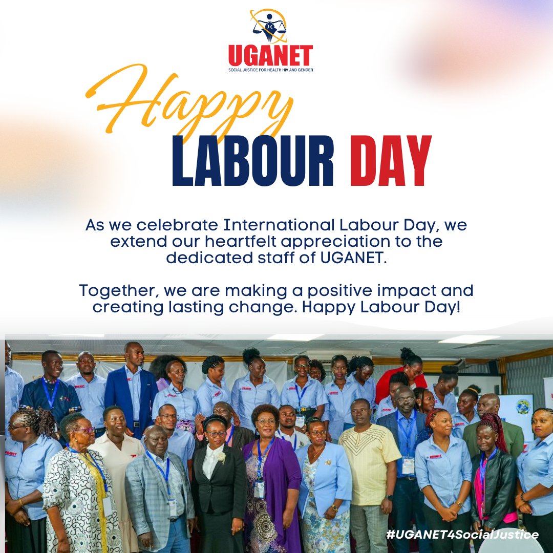 As we celebrate International Labor Day, we extend our heartfelt appreciation to the dedicated staff of UGANET. Together, we are making a positive impact and creating lasting change. #LaborDay #UGANET4SocialJustice