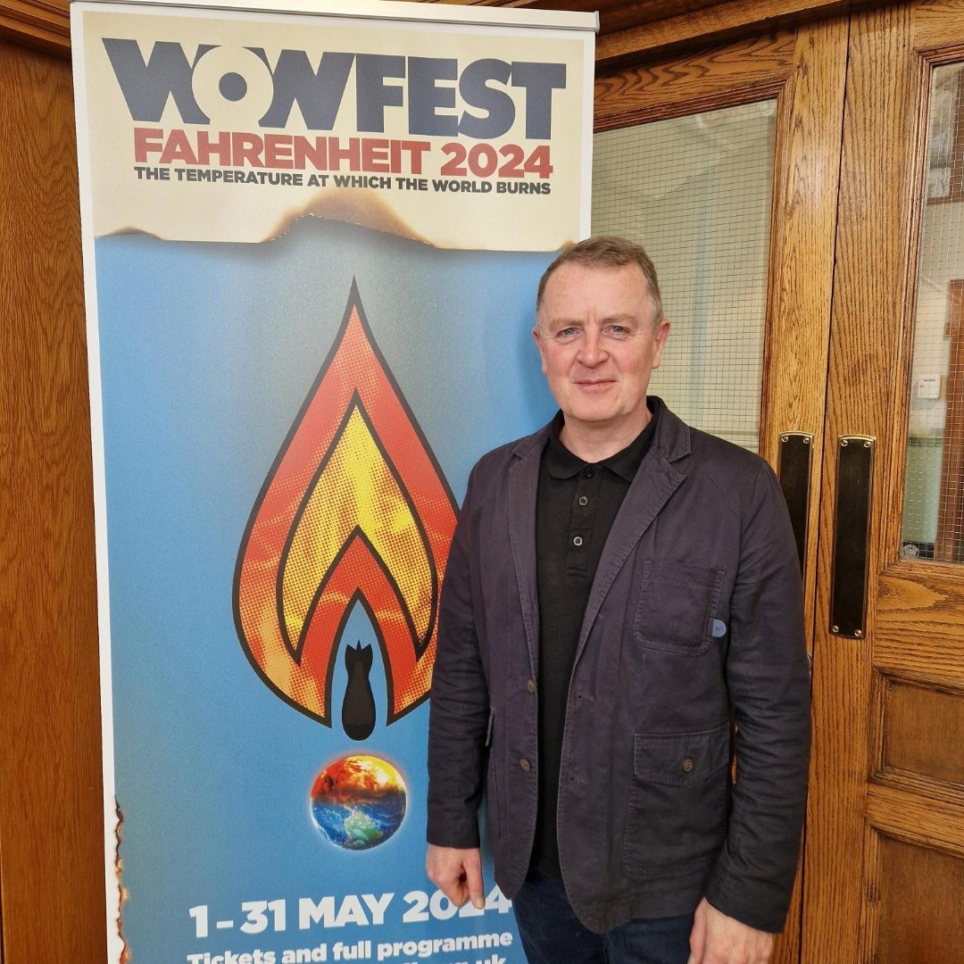 Tune in at 8.25am this morning to catch WoW’s Co-Director Mike Morris @movver on @bbcmerseyside discussing all things #WoWFEST and what exciting events we have lined up for the week! tinyurl.com/5n6mw2we🎙️📚