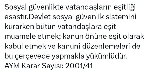 Biz yaşıtlarımızdan ve bizden küçüklerden 17-20 yıl sonra işe girmedik. 2000'lere Kademe Anayasal haktır. @AYMBASKANLIGI @TBMMresmi @AkpartiAnkara @csgbakanligi @isikhanvedat @herkesicinCHP @rprefahpartisi @MHP_Bilgi @iyiparti @iletisim @nowhaber @ahaber #KademeAnayasalHakkımız