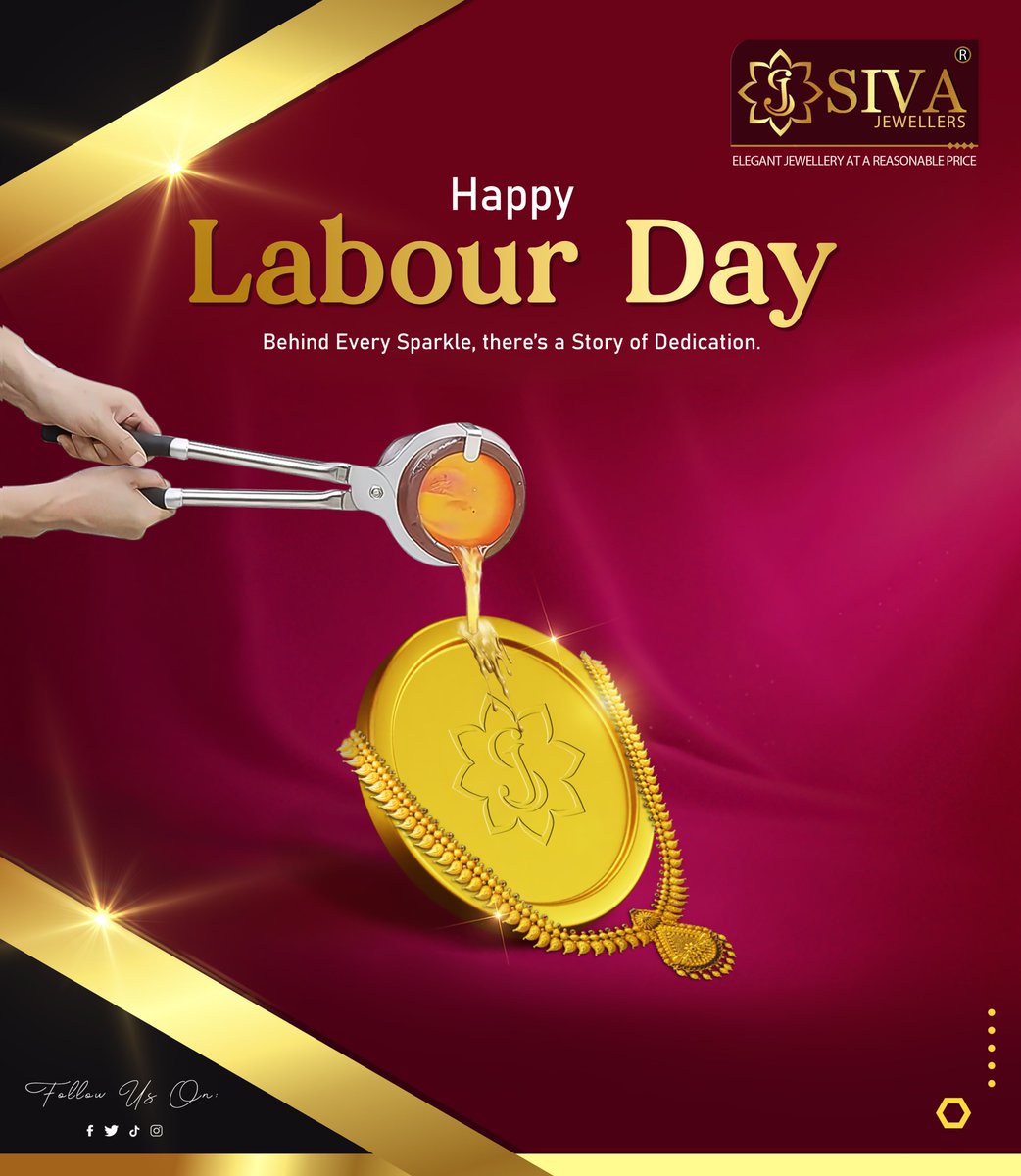 SIVA JEWELLERS MADURAI
#BNI #maduraispecial #weddingjewellery #handmade #jewelleryshopMadurai #goldjewellery #trending #necklace #love #ramnad #haram #malai #goldharam #offer #jewellerydesign #todaygoldrate #unique #uniquegifts #Labourday #akshayatritiya2024