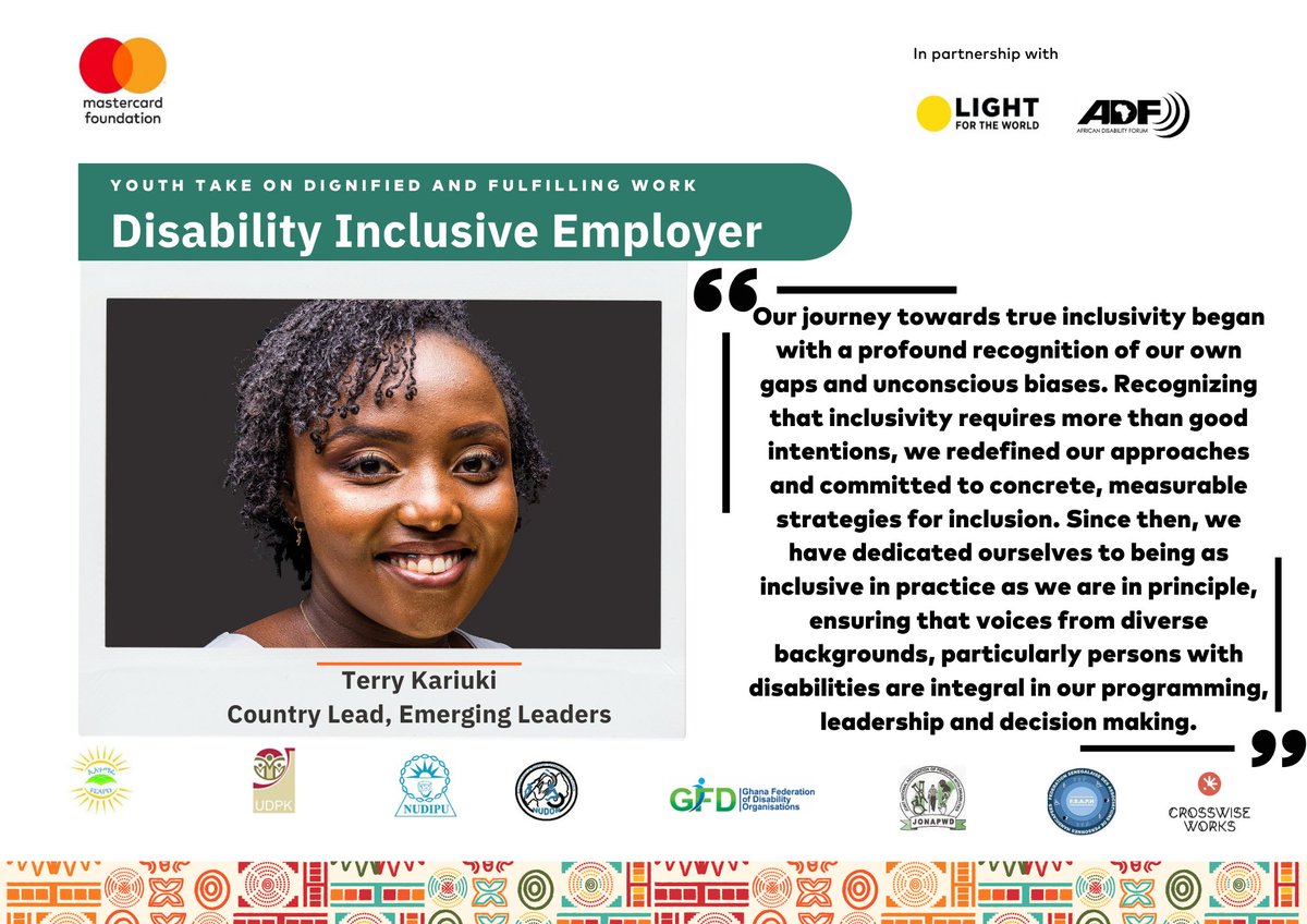 Let's work together to ensure that every young person with a disability has the chance to thrive in the workforce. On this #LaborDay, we hear from employers on why it is important to provide #decent and fulfilling work for young women and men with disabilities.