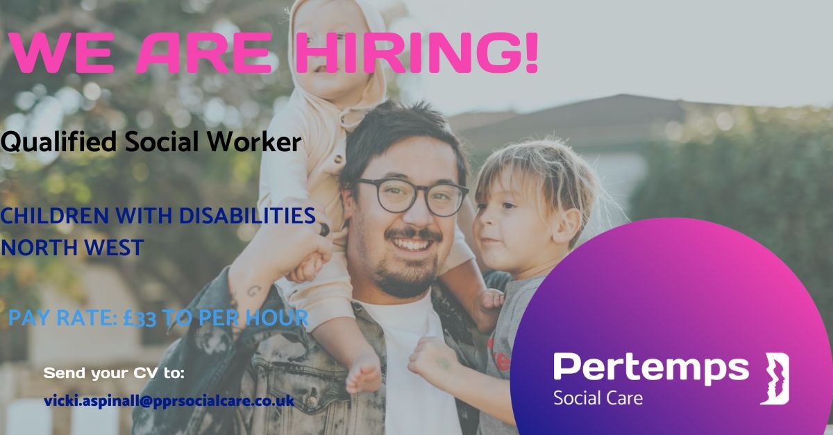 📢We have #opportunities for qualified #socialworkers  based in East Riding of Yorkshire to join the Children with Disabilities team - paying £33 per hour

☎️Call or message me for more information or apply by following the link below 👇

buff.ly/4bhBUZw
#socialworker