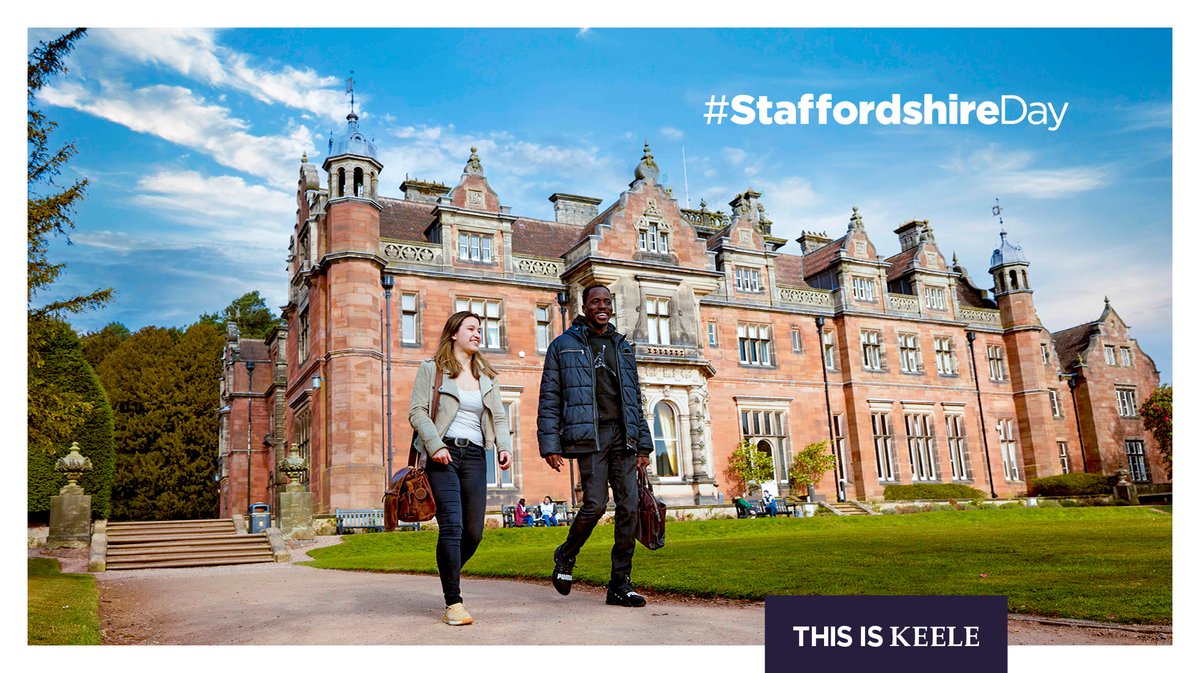 Happy #StaffordshireDay! We're proud to be a local university based in Staffordshire, with global impact.
