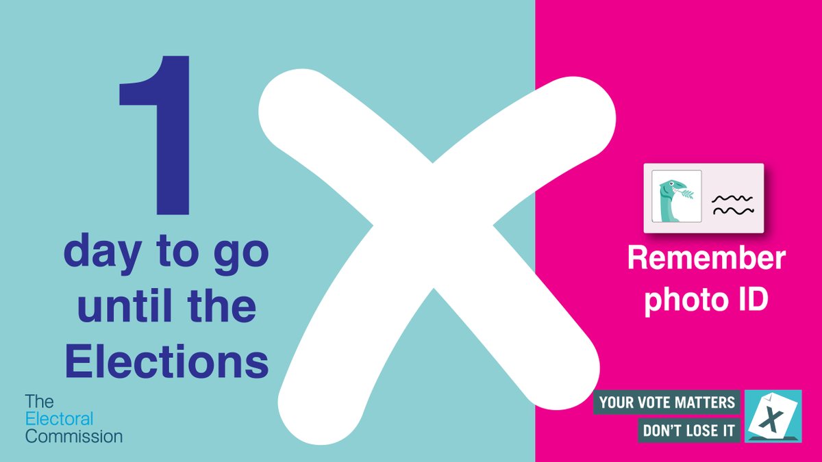 #ELECTIONS | Polling stations open tomorrow at 7am for the Metro Mayor and Police and Crime Commissioner elections. 

You will need to take photo ID to vote - find a list of what's accepted on our website.

liverpool.gov.uk/council/voting…