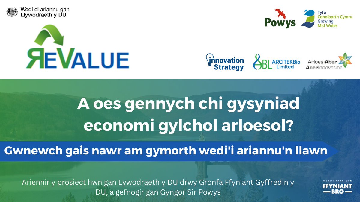 Yn galw ar bob busnes sydd wedi'i leoli/sy'n gweithredu yn @PowysCC! Gwnewch gais nawr am gymorth wedi'i ariannu'n llawn i fanteisio ar eich datrysiad economi gylchol ➡️ bit.ly/3SyQxzY