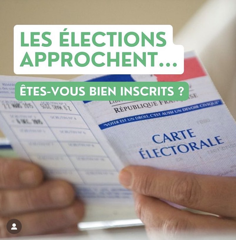 MouvEuropeen_Fr's tweet photo. 🚨Dernier jour pour s’inscrire en ligne sur les listes électorales et s’assurer de voter aux #EE2024 ! Juste 3 minutes :

1.On vérifie où/si on est inscrit : https://t.co/xyjkO6vMjk
2.On s’inscrit là où on souhaite voter si ça n’est pas à jour : https://t.co/OiHLdqW6wd https://t.co/aNdWULQqJ5