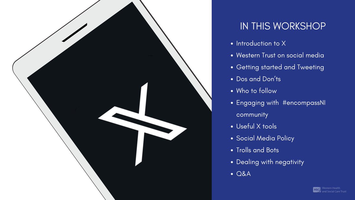 Today our encompass Communications Manager <a href="/RoshinDubh/">Roshin 👑</a> is delivering an X Workshop to our Western Trust encompass team. Thanks to all who have joined. This workshop will give you the tools you need to better connect with others on the #encompassNI journey