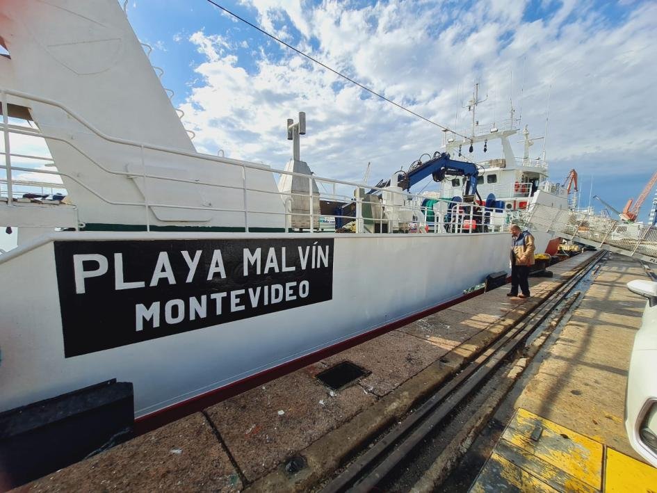 🇺🇾Flota Uruguaya adquiere nuevo 🚢buque pesquero.
Se trata del nuevo buque de pesca de origen español denominado “Playa Malvín”, que atracó en aguas uruguayas el 20 de abril.
➕info: gub.uy/ministerio-gan…