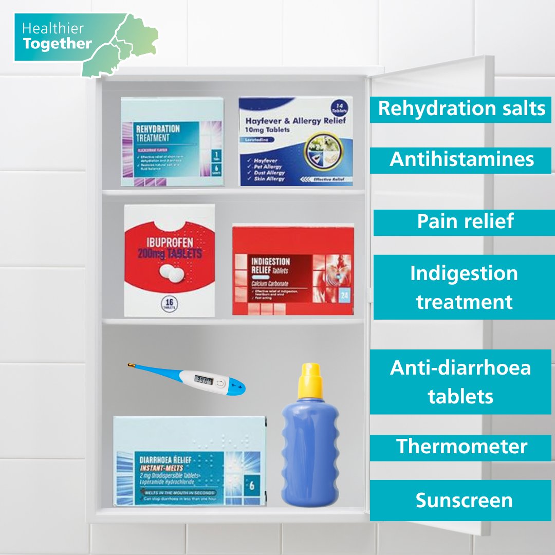 Prepare for self-care this bank holiday! A well-stocked medicine cabinet can help you treat common illnesses and injuries at home. Read more about self-care on our website: orlo.uk/self_care_rQnQQ