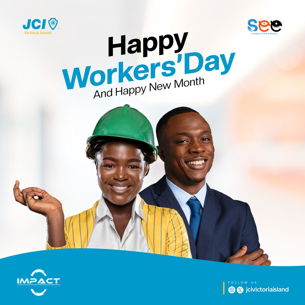 JCI_VI's tweet photo. 🎉 Happy Workers Day! 🛠️ Today, we celebrate the dedication, hard work, and invaluable contributions of workers around the world. Whether you're in the office, on the field, or working remotely, your efforts shape the world we live in. https://t.co/Wn37EJIjkg