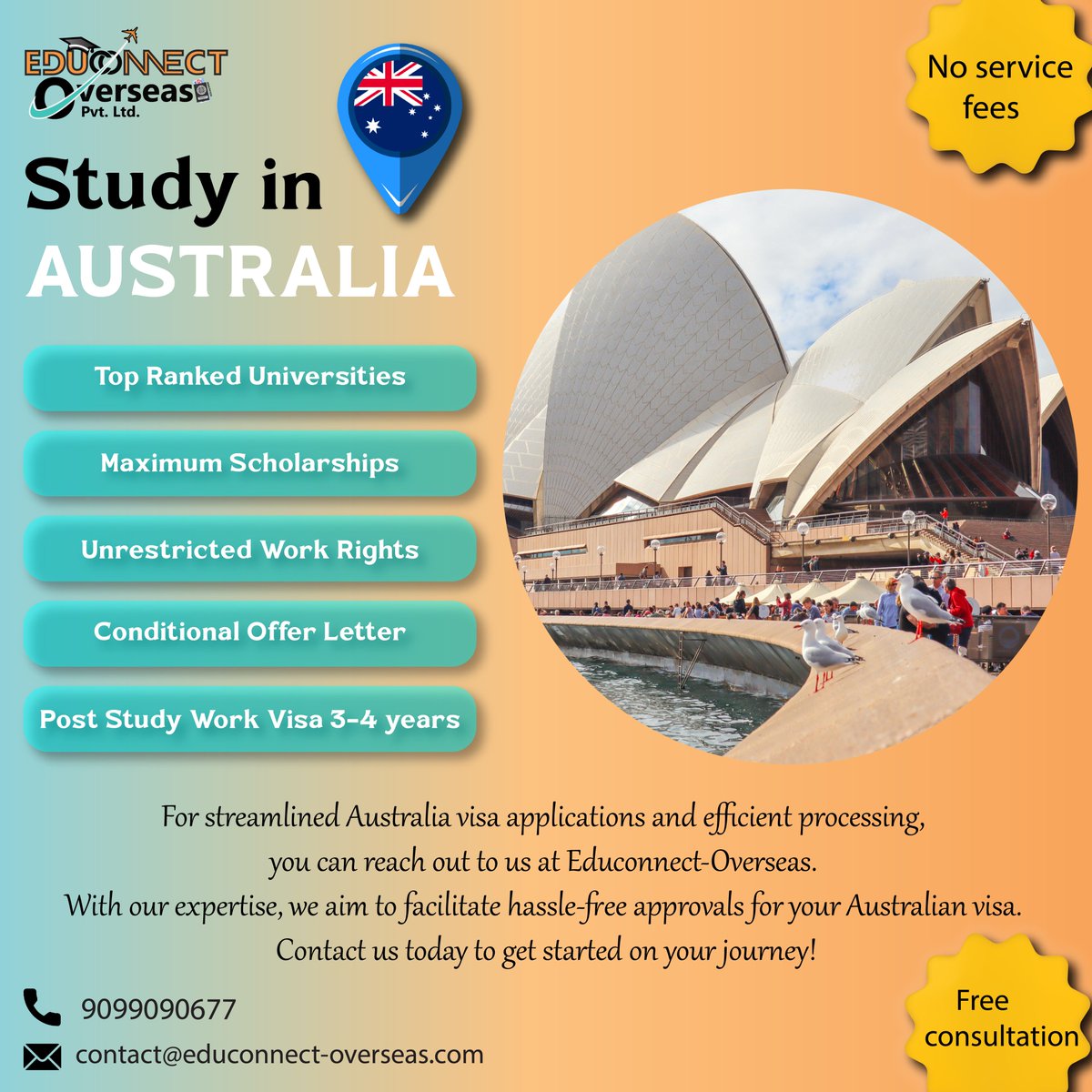 Get in touch with us today and let's make your Australian visa journey smooth and seamless
#explorepage #australia #canada #Immigration #VisaConsultants #StudyAbroad #WorkVisa #VisaExpert #MigrationServices #educconnect_overseas #GlobalVisa #VisaProcessing #StudentVisa #ahmedabad