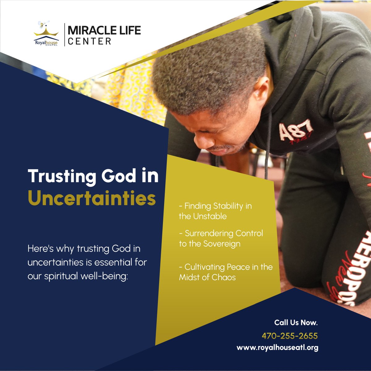 If you're struggling to trust God in uncertainties or facing challenges that seem insurmountable, we invite you to join us in prayer and reflection. 

#TuckerGA #ReligiousOrganization #TrustGod