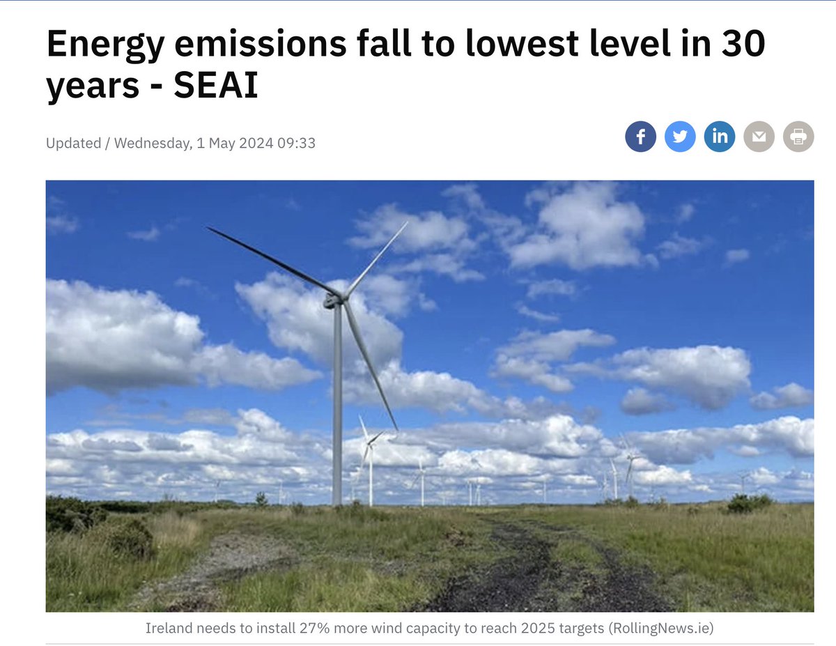 This is what climate action looks like.
A 7.3% fall in energy emissions - And we'll need to break that new record again this year and next as well 

#ClimateAction #EnergyTransition