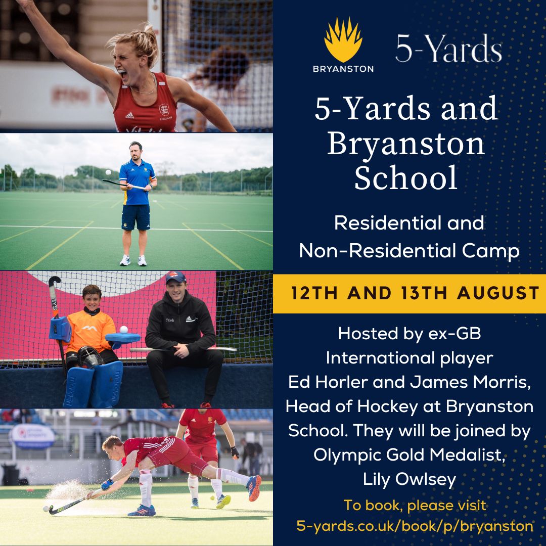 Book your tickets for this incredible hockey camp at 5-yards.co.uk/book/p/bryanst… <a href="/SportBryanston/">Bryanston Sport</a>