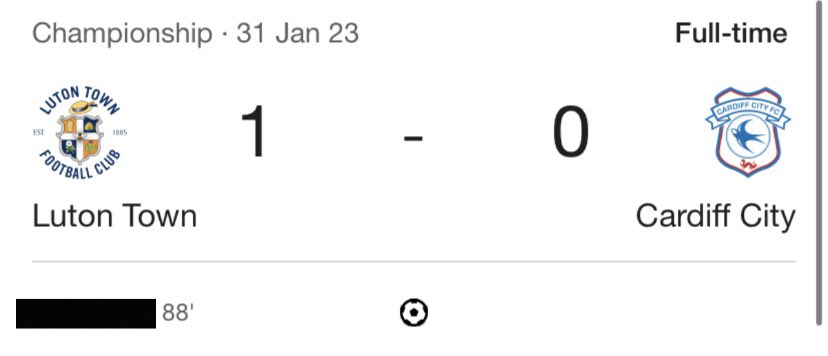 GUESS THE MISSING LUTON GOAL SCORER #️⃣9️⃣ Today we are looking at a home game against Cardiff from last season. A late winner got Rob Edwards’ in-form side the win! But who scored the winner🤔 Guesses in the comments below👇
