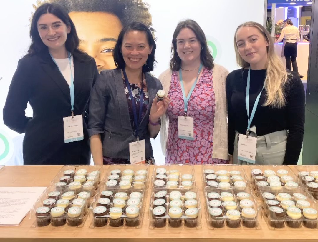 🥳A week ago, we celebrated Rheumatology Advances in Practice's 1st Impact Factor at #BSR24 @RheumatologyUK 🧁 🌟The incredible success is also due to the amazing @RheumJnl team Ebony, Caroline & Eden, & also Fran. THANK YOU!😊