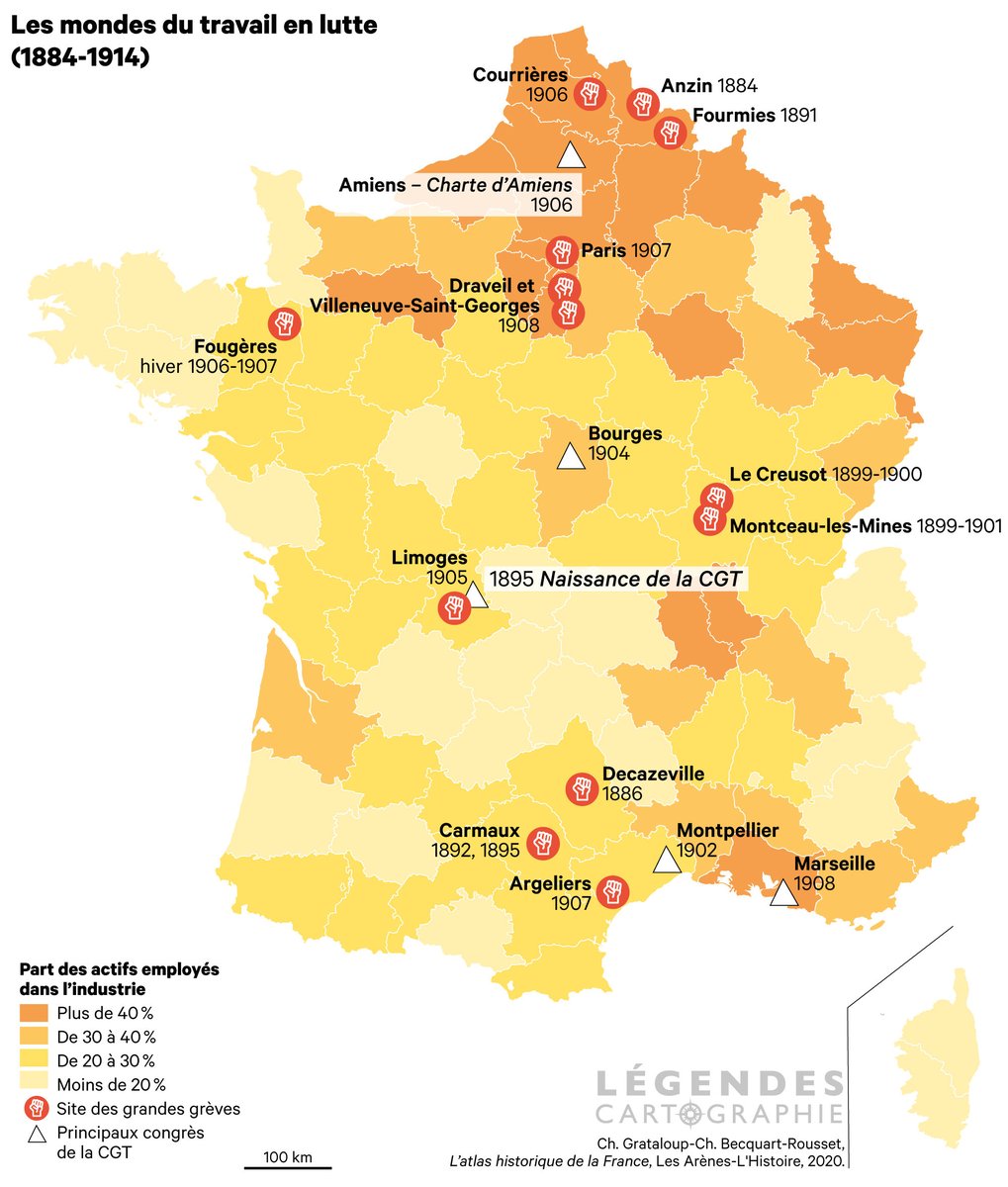 3-7 Les révoltes des mondes du travail : Les mondes du travail en lutte