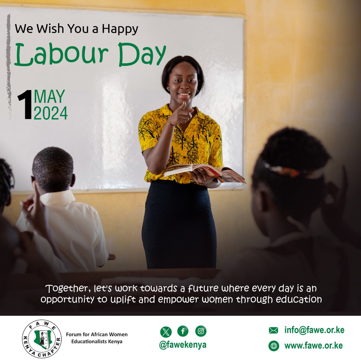 Happy #LabourDay! As we honor the hard work of every worker today, let's also strive for a future where gender parity and educational equality are not aspirations, but realities. Join us in committing to a just and inclusive society for all. #GenderEquality #InclusiveEducation
