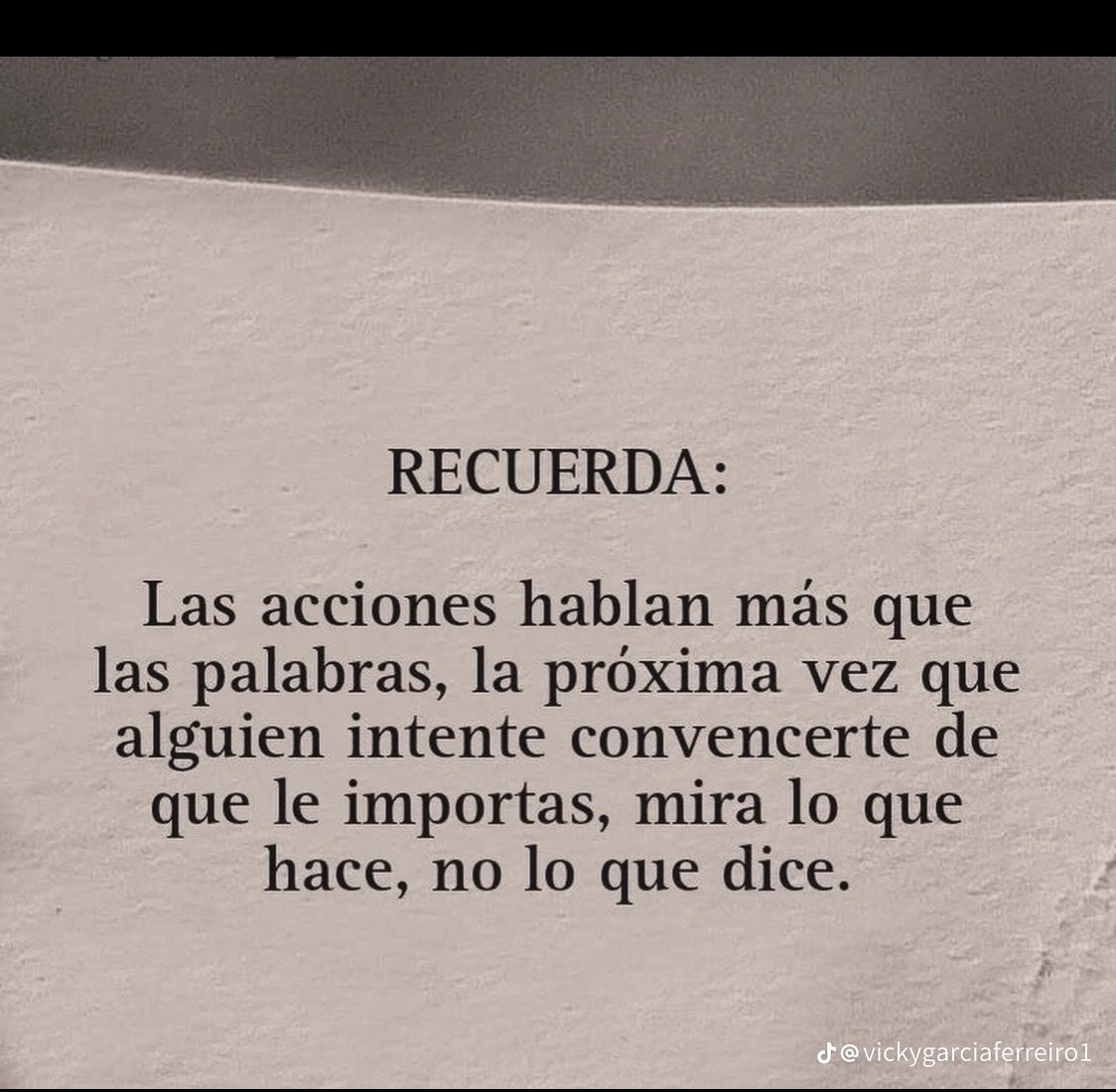 B días gente Las acciones valen más q mil palabras