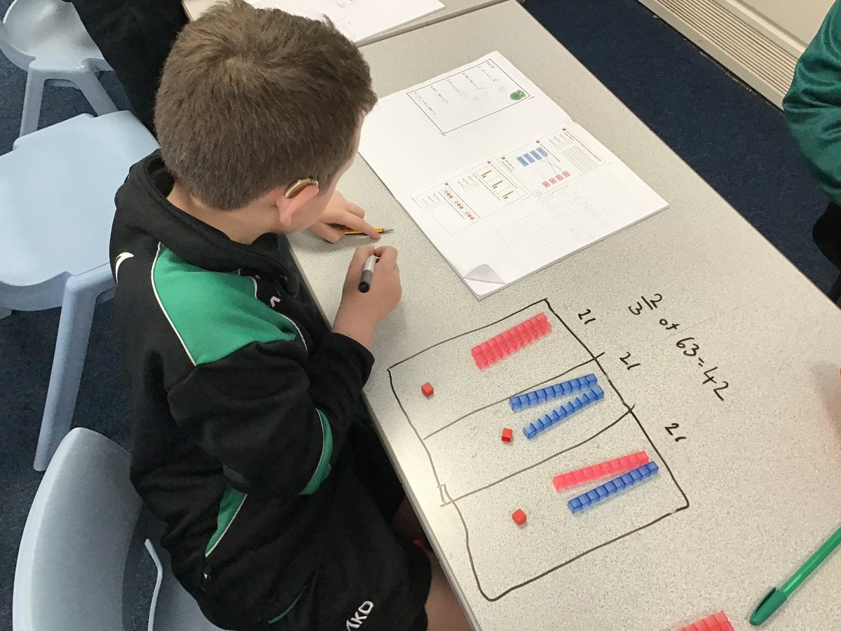 Yesterday in our Maths lesson we used Base Ten to find fractions of an amount. 
<a href="/OrchardPrimaryA/">Orchard Primary</a>