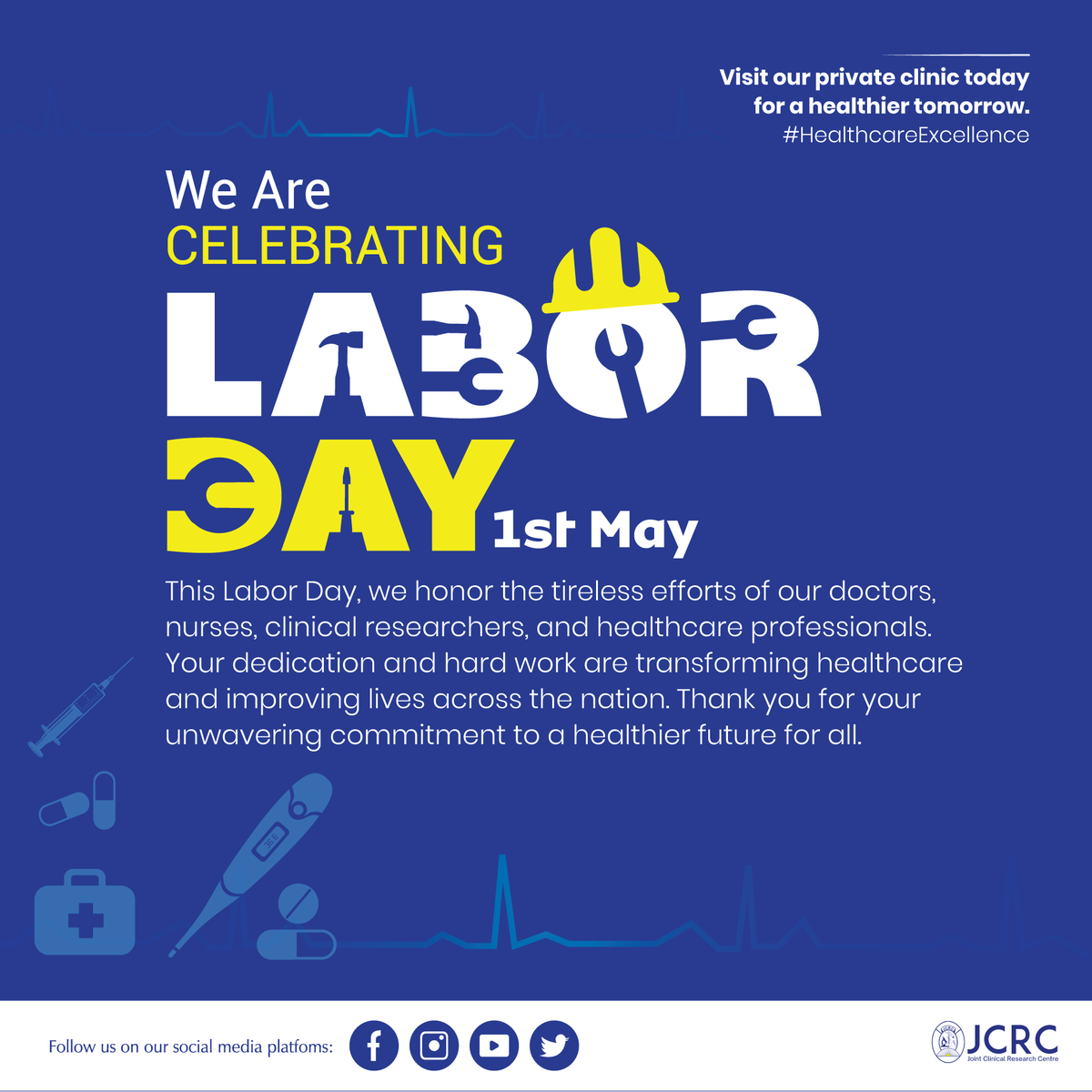 Wishing a joyful International Labor Day to all the dedicated workers! Your tireless efforts in shaping our economy and enriching the lives of our community are deeply valued. Keep up the remarkable work!