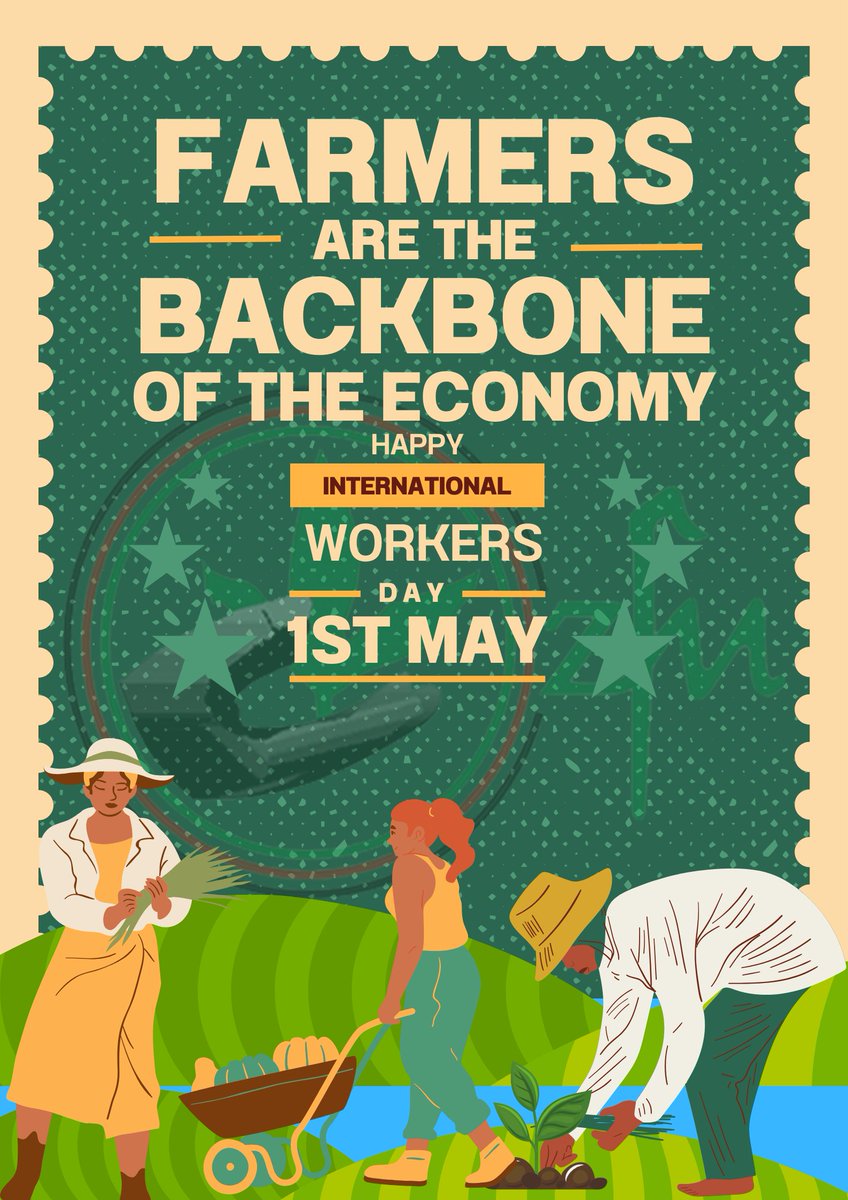 Today, we celebrate the backbone of our society, the hardworking individuals who drive progress and shape our world. Happy Workers' Day to all the dedicated souls out there! #WorkersDay #LaborDay #Farmers