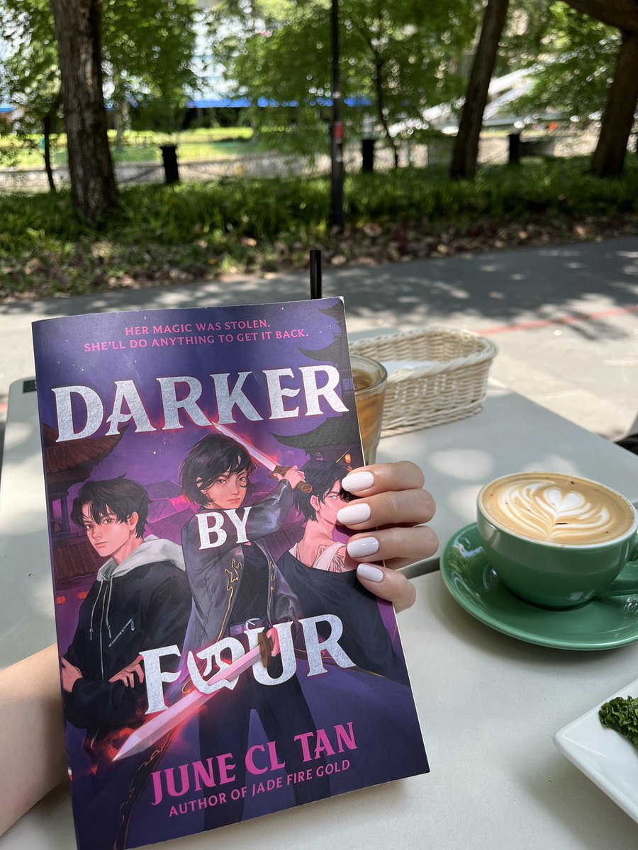 I really enjoyed Darker By Four by @junescribbles. A smart, fast-paced urban fantasy with a large cast of unique characters. My favorite by far has to be Zizi, he definitely jumps out of the pages!