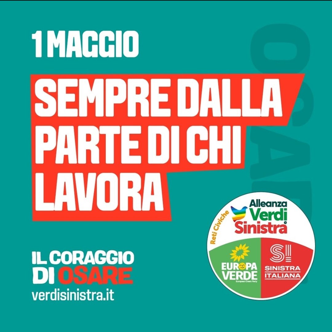 #festadeilavoratori 
#FestadelLavoro 
#1maggio 
#1maggio2024 
#sinistraitaliana 
#AlleanzaVerdiSinistra