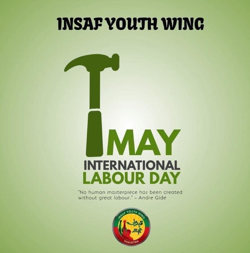 #LabourDay یوم مزدور یکم مئی محسنِ مزدور رحمت العالمین سرکارِ کونین محمد مصطفٰی ♥ﷺ نے فرمایا مزدور کا پسینا سوکھنے سے پہلے اسے اس کی اجرت ادا کر دو دنیا اگر اس کے فرمان پر عمل کرے تو کائنات میں کہیں بھی کسی مزدور سے زیادتی نہ ہو