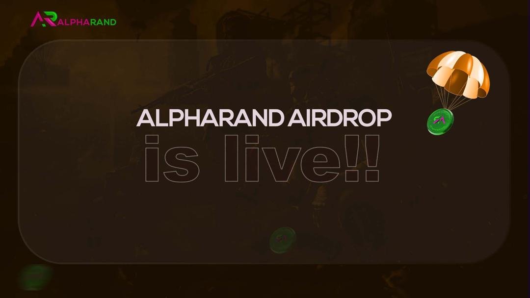 New airdrop: Alpharand Protocol Total Reward: 200,000 in tokens Rate: ⭐️⭐️⭐️⭐️ Winners: 2,000 Random Distribution: within 21 days after airdrop ends Airdrop Link: airdrop.alpharand.io #Airdrop #Airdrops #Airdropinspector #Solana #SOL #AlpharandProtocol #NewAirdrop…