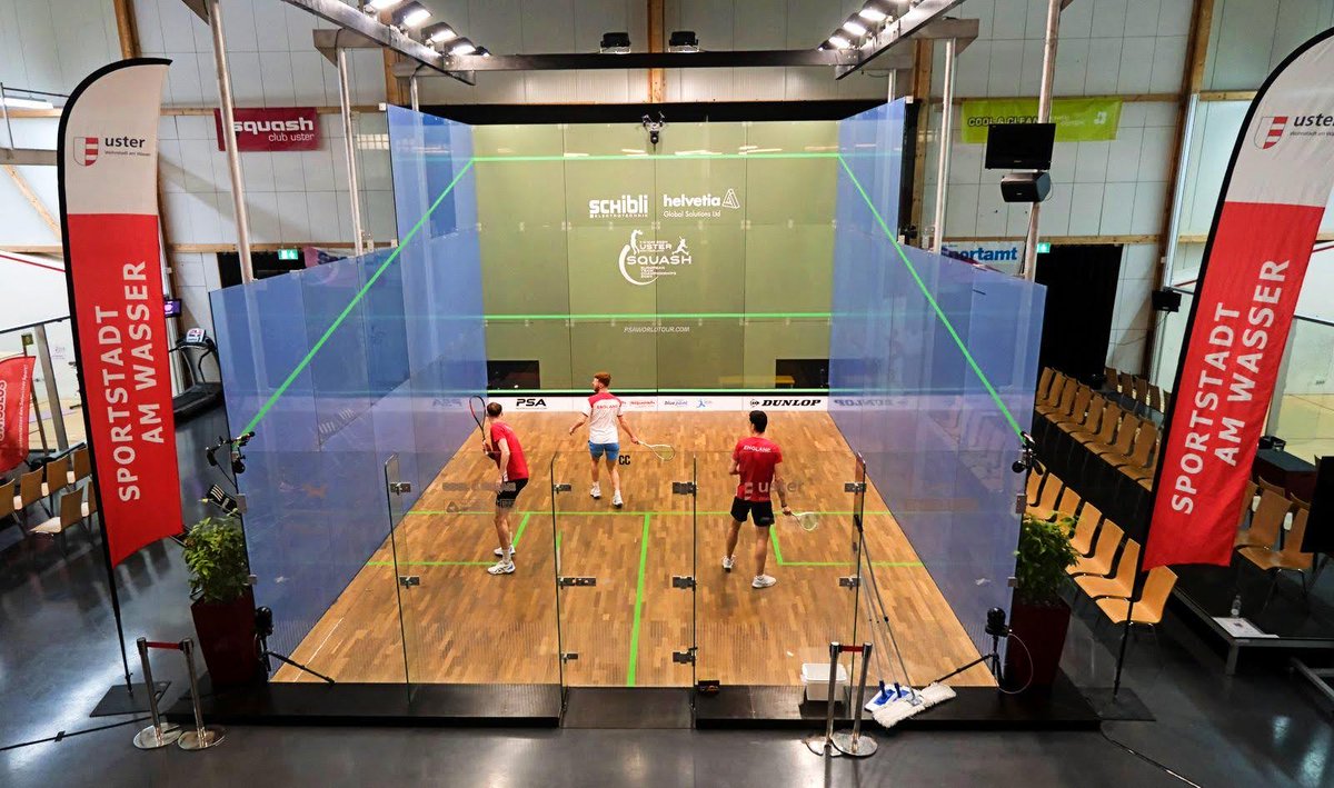 We're under way in Uster!🇨🇭 Follow our live blog on day one of the ESF European Team Division 1 & 2 Squash Championships. 👉👉 shorturl.at/auU03 #EuroSquash