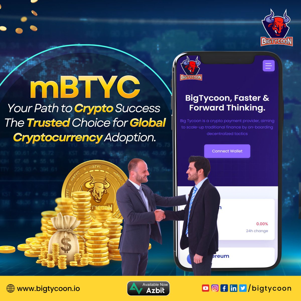 With mBTYC, you have the opportunity to be part of this financial evolution. This isn't just about buying digital coins; it's about understanding and participating in a transformative process.

By investing in mBTYC, you're taking a step towards financial empowerment, security,…