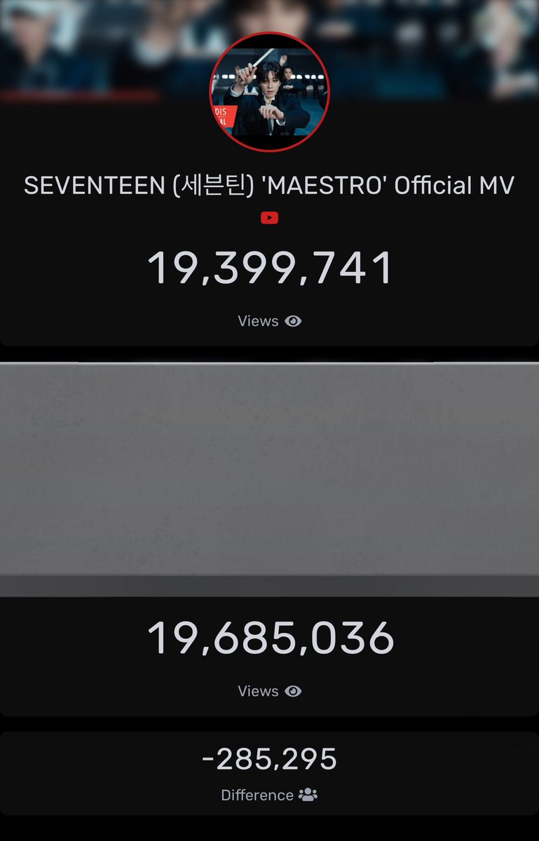 CARATS‼️ Our competitors are also at 19M so let’s work harder to take over and set a gap. The tracking for SNS points is still ONGOING so KEEP ON STREAMING AND DO IT PROPERLY because we need those points to win on Music Shows. 🤞🏻✨