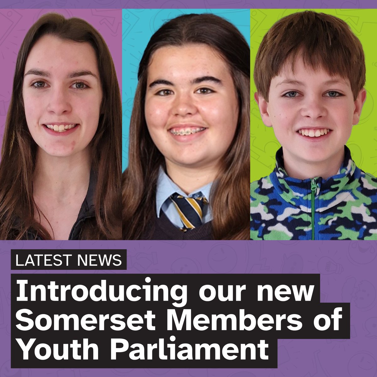 Introducing Somerset’s new Members of Youth Parliament (MYPs)! Find out more about our newest MYPs here: somersetyouthparliament.org.uk/introducing-ou…