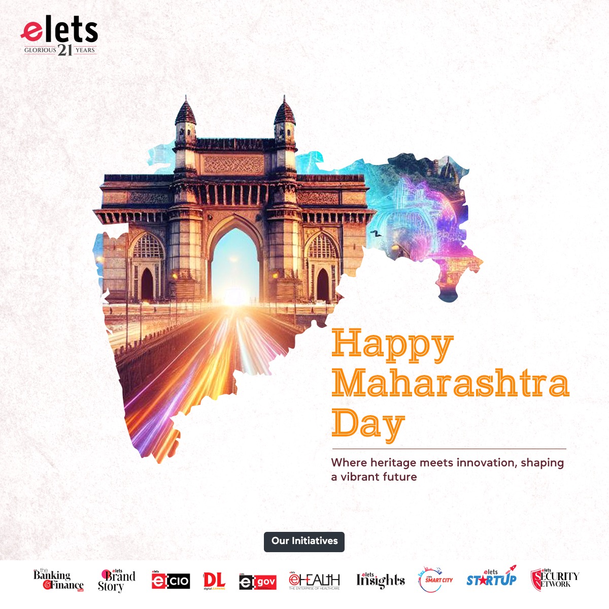 Happy #MaharashtraDay! We appreciate the vibrant diversity and innovation that Maharashtra represents. Let's honor this day by embracing the values of unity, progress, and resilience that define this progressive state. May we continue to grow and succeed together.