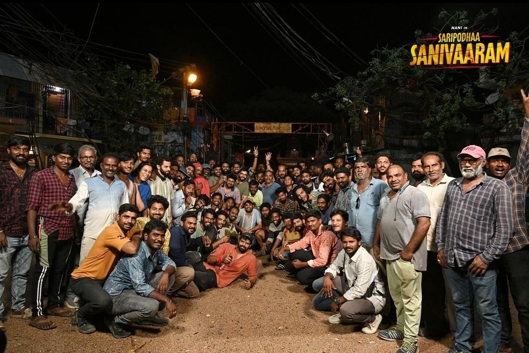 #SaripodhaaSanivaaram team