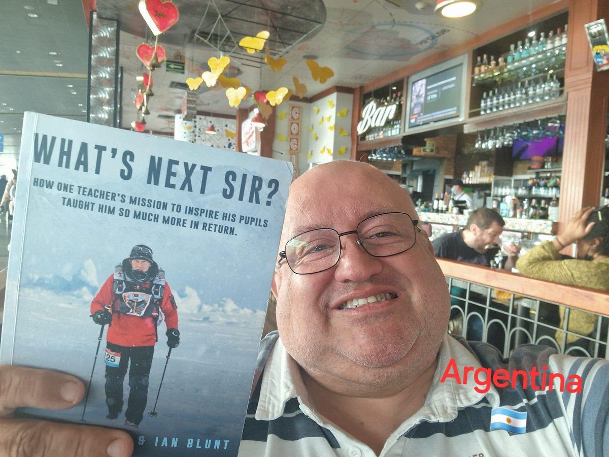 ‘What’s Next Sir?’ has reached Argentina!! 🇦🇷🇦🇷🇦🇷 Thanks Gonzalo Goas for the great photo and for taking the Book on your amazing adventure!! #WhatsNextSir 🇦🇷🇦🇷🇦🇷 @matadorbooks @Oldham_Hour