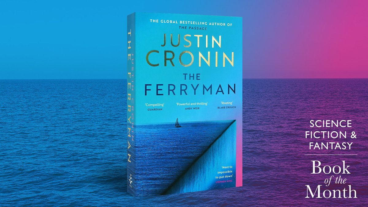 Waterstones (@waterstones) on Twitter photo A mind-bending tale following a small portion of the human population surviving on a hidden island - until one man begins to realise that the truth isn't what it seems - our SFF Book of the Month for May is <a href="/jccronin/">justin cronin</a>'s unputdownable The Ferryman: bit.ly/3Qm8SjG #BOTM A mind-bending tale following a small portion of the human population surviving on a hidden island - until one man begins to realise that the truth isn't what it seems - our SFF Book of the Month for May is <a href="/jccronin/">justin cronin</a>'s unputdownable The Ferryman: bit.ly/3Qm8SjG #BOTM