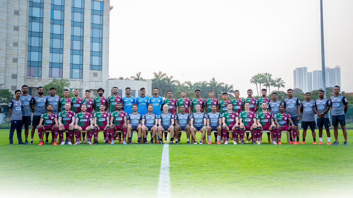 আমাদের সবুজ মেরুন দল 💚♥️ The Class of 2023-24, a special bunch! 🫡 #MBSG #JoyMohunBagan #আমরাসবুজমেরুন