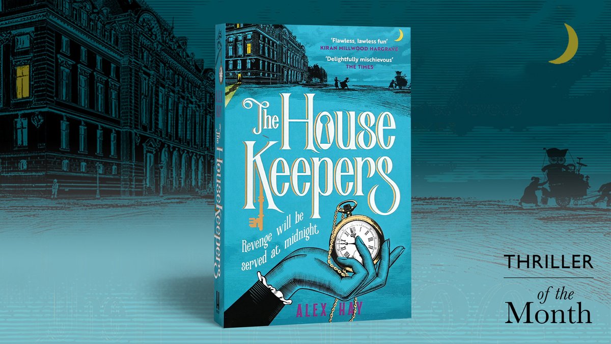 They come from nothing, but they'll leave with everything... Brilliantly constructed and wonderfully escapist, our Thriller of the Month from @AlexHayBooks finds the slighted staff of an illustrious Mayfair residence plot an audacious heist: bit.ly/3QqdhBW #BOTM