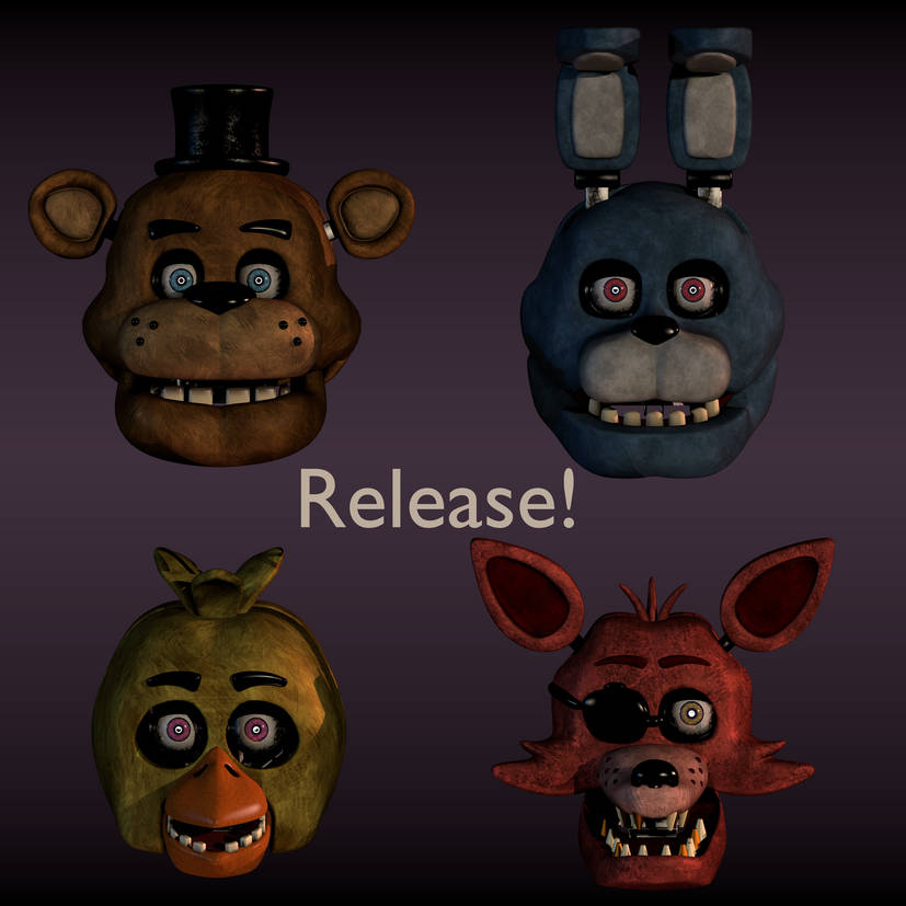I'm gonna make new fnaf 1's when i get freetime again because these look 
Bad