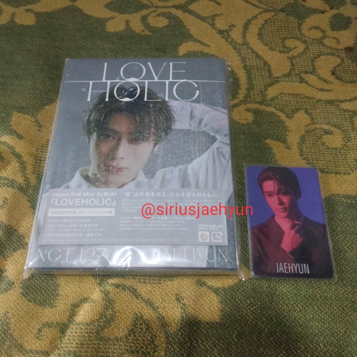 siriusjaehyun's tweet photo. Album jepang lagi love holic jaehyun cover set idr 500.000 https://t.co/rzqlu4l4vr